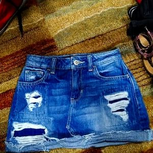 Denim skirt